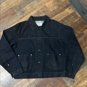 Polo Western by RRL Limited Edition 1 of 200 Indigo Blue Denim Jacket - Size XL